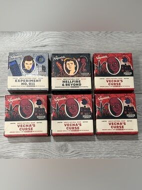 Dr. Squatch Stranger Things Soap Lot (6 Bars) NEW
